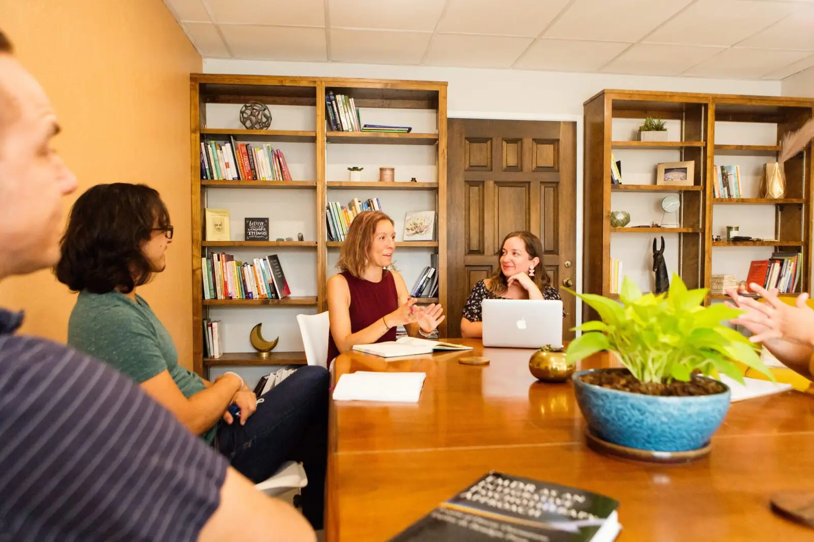 A group meeting